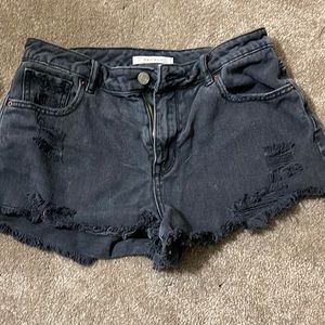 Pacsun High Waisted Denim Shorts